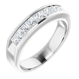 14K White 1 3/8 CTW Natural Diamond Ring