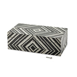 Luxury Giftware High Gloss Brazilian Wild Walnut Veneer Locking Wooden 8-Watch and Jewelry Box