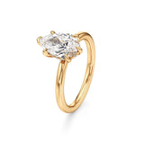 18K/ Platinum Yellow Gold Engagement Rings