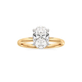 18K/ Platinum Yellow Gold Engagement Rings