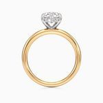 18K/ Platinum Yellow Gold Engagement Rings