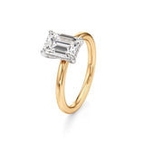18K/ Platinum Yellow Gold Engagement Rings
