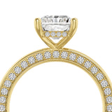 14K Yellow Gold  Engagement Ring