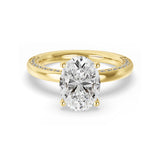 14K Yellow Gold Engagement Rings