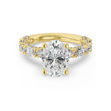 14K Yellow Gold Engagement Rings