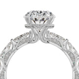Platinum White Gold Engagement Rings