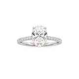 Platinum White Gold Engagement Rings