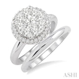 Lovebright Diamond Wedding Set