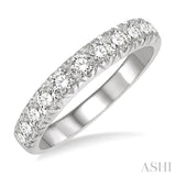 11 Stone Diamond Wedding Band