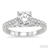 Semi-Mount Diamond Engagement Ring