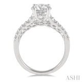 Semi-Mount Diamond Engagement Ring