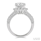 Semi-Mount Diamond Engagement Ring