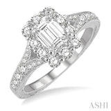 Semi-Mount Diamond Engagement Ring