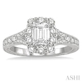 Semi-Mount Diamond Engagement Ring