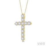 Cross Diamond Pendant