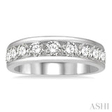 11 Stone Channel Set Diamond Wedding Band