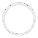 Bezel-Set Anniversary Band