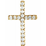 Petite Cross Necklace Or Pendant