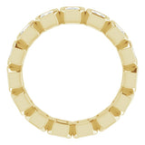 Bezel-Set Eternity Band