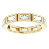 Bezel-Set Eternity Band