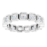 Bezel-Set Eternity Band