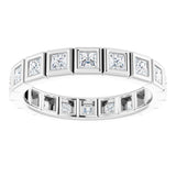 Bezel-Set Eternity Band