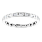 Bezel-Set Eternity Band