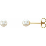 Pearl Stud Earrings