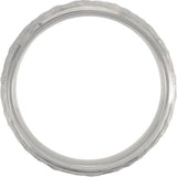 Titanium 7 mm Beveled-Edge Inlay Band Size 10.5