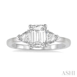 Semi-Mount Diamond Engagement Ring