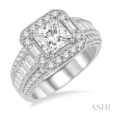 Semi-Mount Diamond Engagement Ring