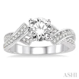 Semi-Mount Diamond Engagement Ring