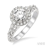 Semi-Mount Diamond Engagement Ring