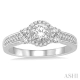 Semi-Mount Diamond Engagement Ring