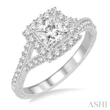 Semi-Mount Diamond Engagement Ring