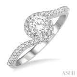 Semi-Mount Diamond Engagement Ring