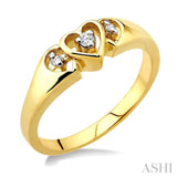 Heart Shape Diamond Fashion Ring