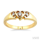 Heart Shape Diamond Fashion Ring