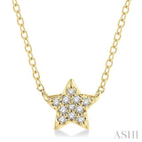 Star Petite Diamond Fashion Pendant