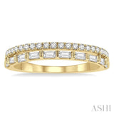 Stackable Baguette Diamond Fashion Ring