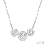 Past Present & Future Lovebright Essential Diamond Necklace