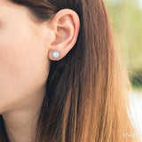 Pearl & Diamond Fashion Earrings