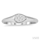 Pear Shape Lovebright Essential Diamond Promise Ring