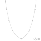 Diamond Station Necklace