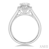 Semi-Mount Diamond Engagement Ring