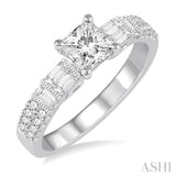 Semi-Mount Diamond Engagement Ring