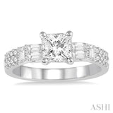 Semi-Mount Diamond Engagement Ring