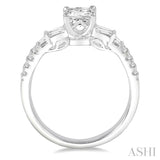 Semi-Mount Diamond Engagement Ring