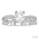 Oval Shape Diamond Engagement Ring