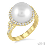 Pearl & Diamond Ring